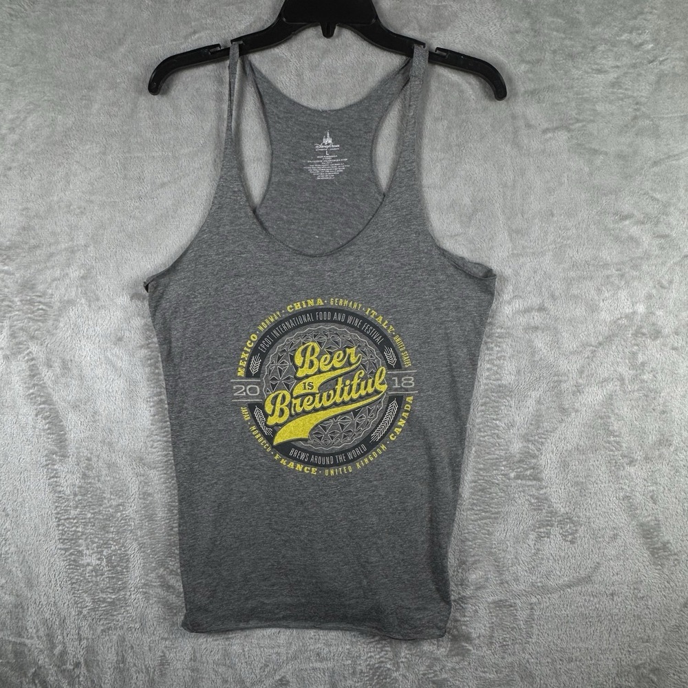 Disney Ladies Shirt - 2018‎ Epcot Food And Wine Beer Is Brewtiful Size Large
